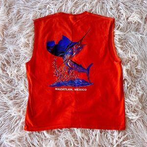 Vintage XL Mazatlan Mexico Tank Top